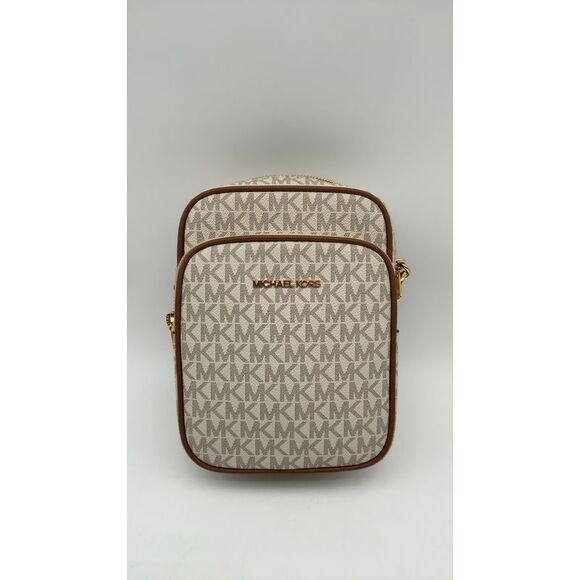 Michael Kors Md Chain Xbody Vanilla Bags - Picture 1 of 2